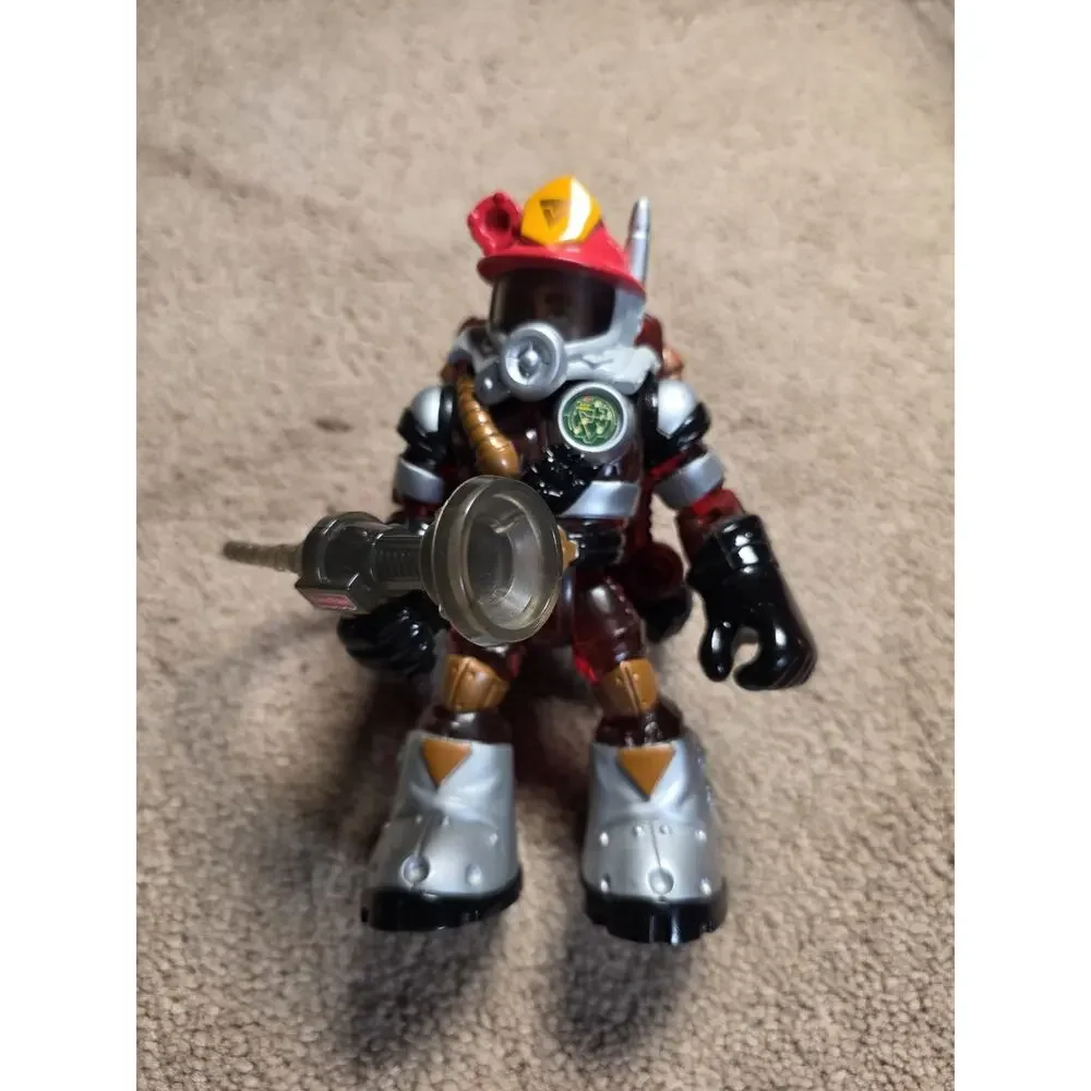 Fisher Price Rescue Heroes Warren Waters Voice Tech 78185 Figure Backpack 2001
